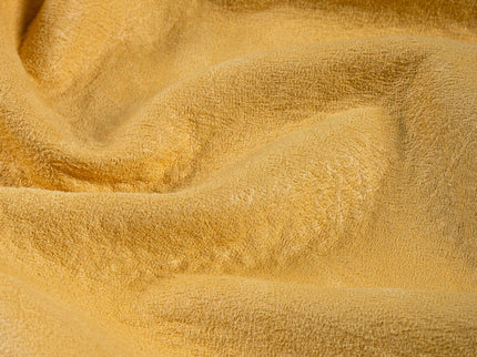 Mustard Yellow Colour Leather like Textured Suede Sofa and Chair Fabric