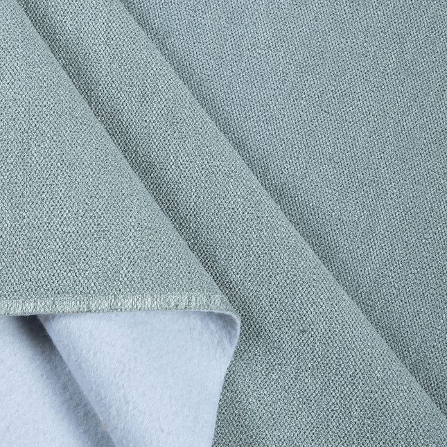 Light Aqua Green Woven Textured Water Repellent Sofa and Chair Fabric