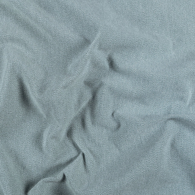 Light Aqua Green Woven Textured Water Repellent Sofa and Chair Fabric