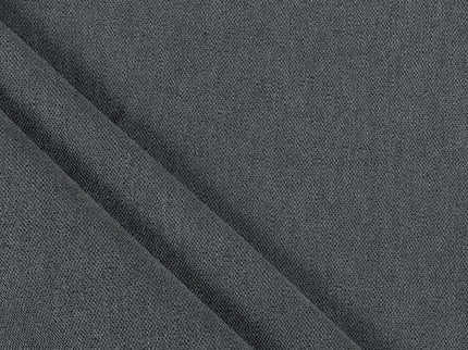Graphite Charcoal Grey Woven Textured Water Repellent Sofa and Chair Fabric