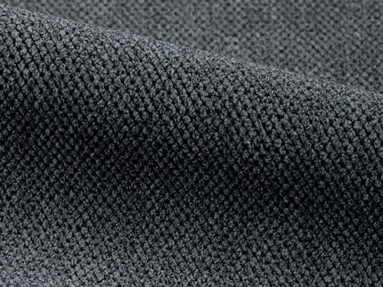 Graphite Charcoal Grey Woven Textured Water Repellent Sofa and Chair Fabric