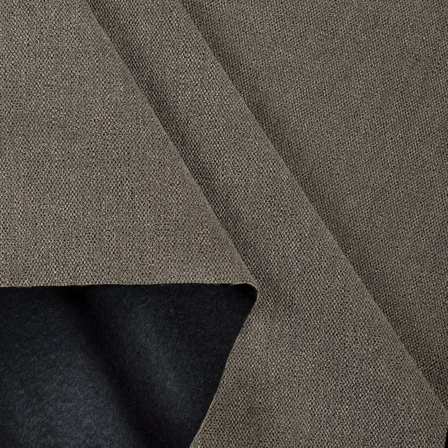 Earthy Brown Woven Textured Water Repellent Sofa and Chair Fabric