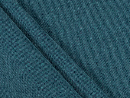 Dark Turquoise Woven Textured Water Repellent Sofa and Chair Fabric