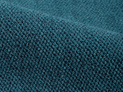 Dark Turquoise Woven Textured Water Repellent Sofa and Chair Fabric