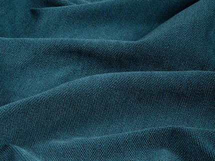 Dark Turquoise Woven Textured Water Repellent Sofa and Chair Fabric