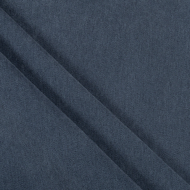Slate Blue Woven Textured Water Repellent Sofa and Chair Fabric