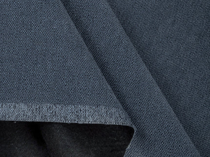 Slate Blue Woven Textured Water Repellent Sofa and Chair Fabric