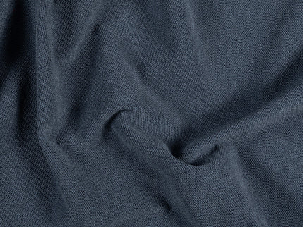 Slate Blue Woven Textured Water Repellent Sofa and Chair Fabric