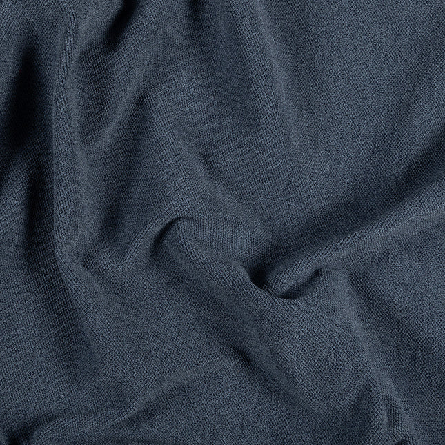 Slate Blue Woven Textured Water Repellent Sofa and Chair Fabric