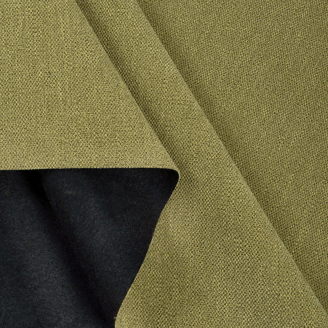 Lime Green Woven Textured Water Repellent Sofa and Chair Fabric