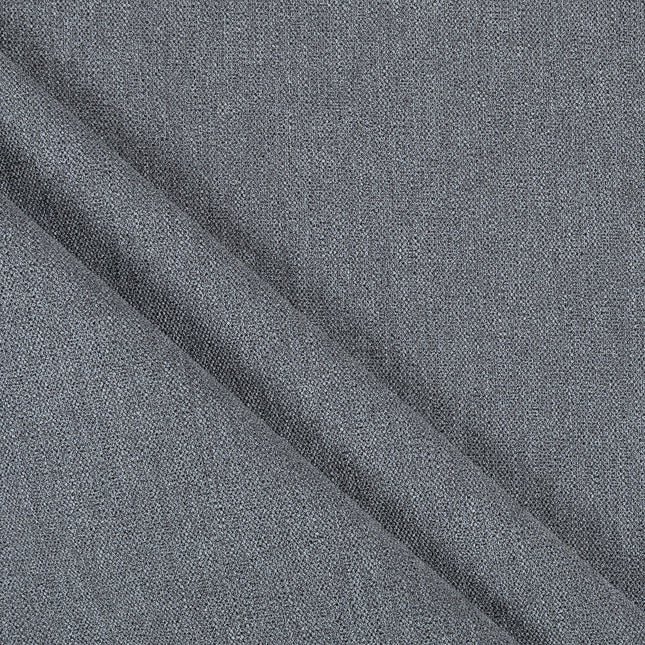 Medium Ash Grey Woven Textured Water Repellent Sofa and Chair Fabric