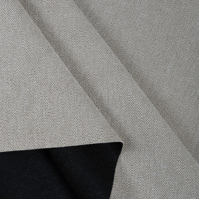 Light Stone Grey Woven Textured Water Repellent Sofa and Chair Fabric