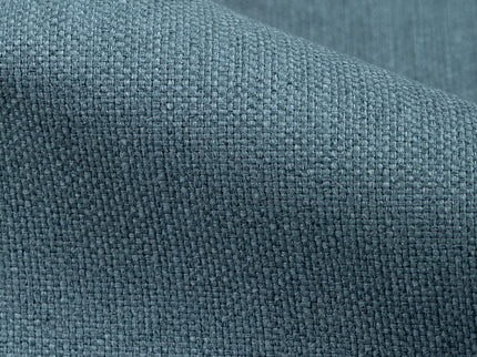 Sea Green Colour Textured Water Repellent Woven Sofa and Chair Fabric