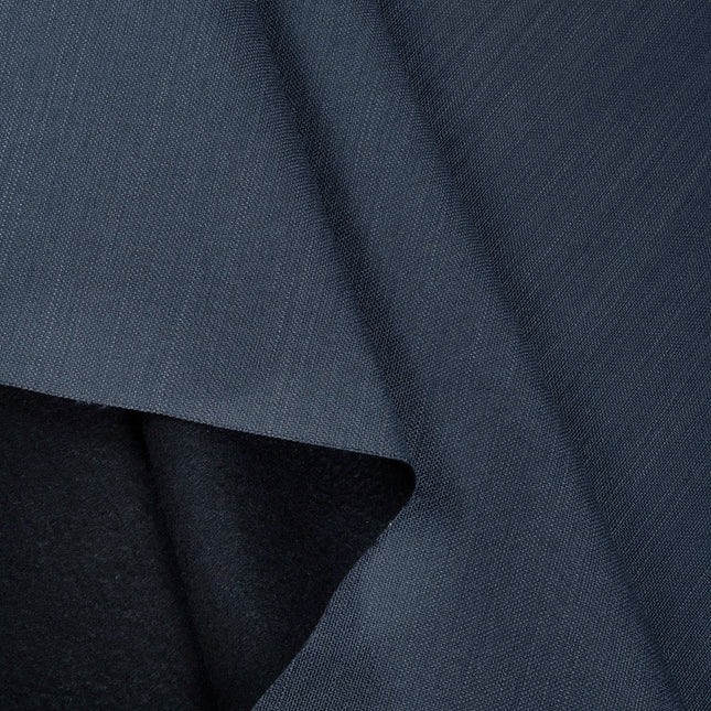 Greyish Blue Colour Textured Water Repellent Woven Sofa and Chair Fabric