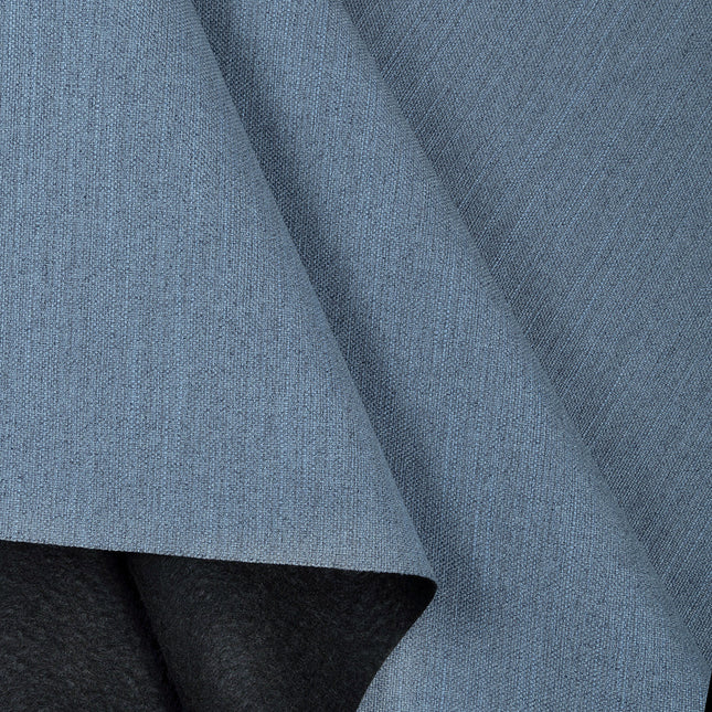 Greyish Blue Colour Textured Water Repellent Woven Sofa and Chair Fabric