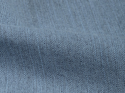 Greyish Blue Colour Textured Water Repellent Woven Sofa and Chair Fabric