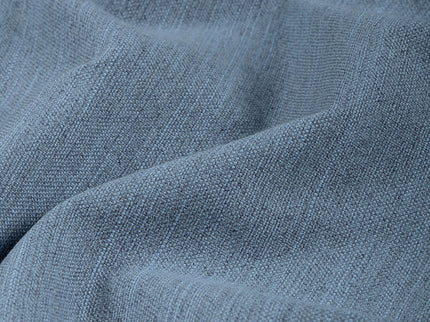 Greyish Blue Colour Textured Water Repellent Woven Sofa and Chair Fabric