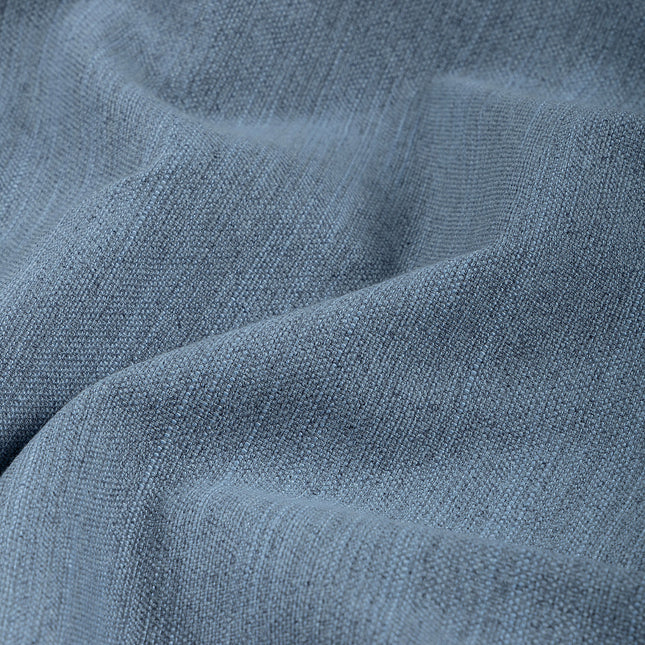 Greyish Blue Colour Textured Water Repellent Woven Sofa and Chair Fabric