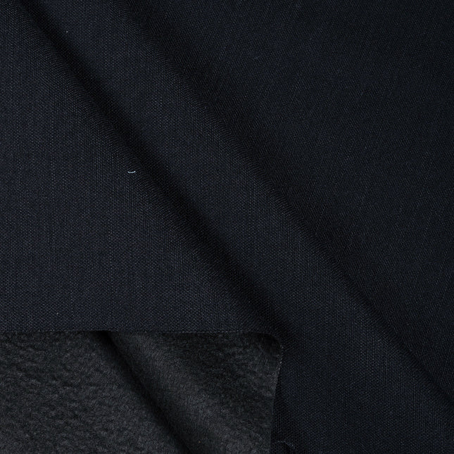 Black Colour Textured Water Repellent Woven Sofa and Chair Fabric