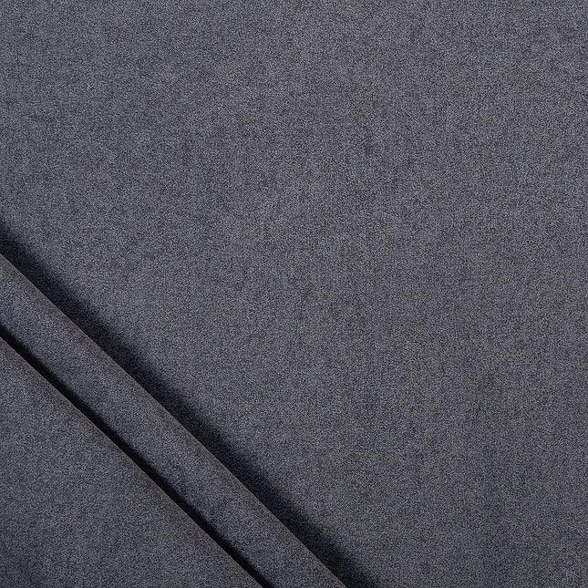 Dark Grey Plain Suede Sofa and Chair Fabric