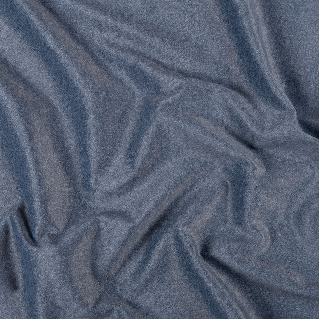 Dusty Denim Plain Suede Sofa and Chair Fabric