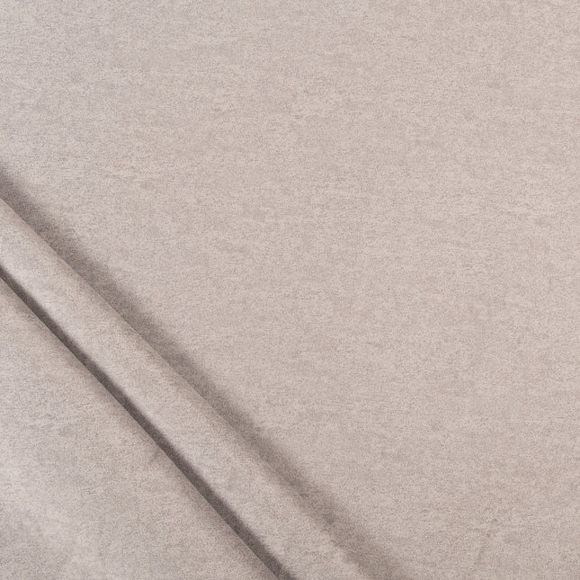 Greige Textured Water Repellent Suede Sofa and Chair Fabric