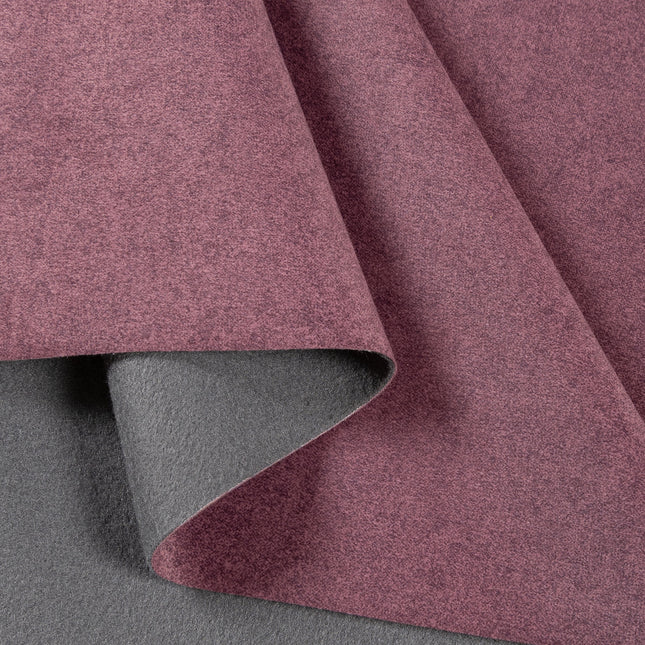 Wine Plain Suede Sofa and Chair Fabric