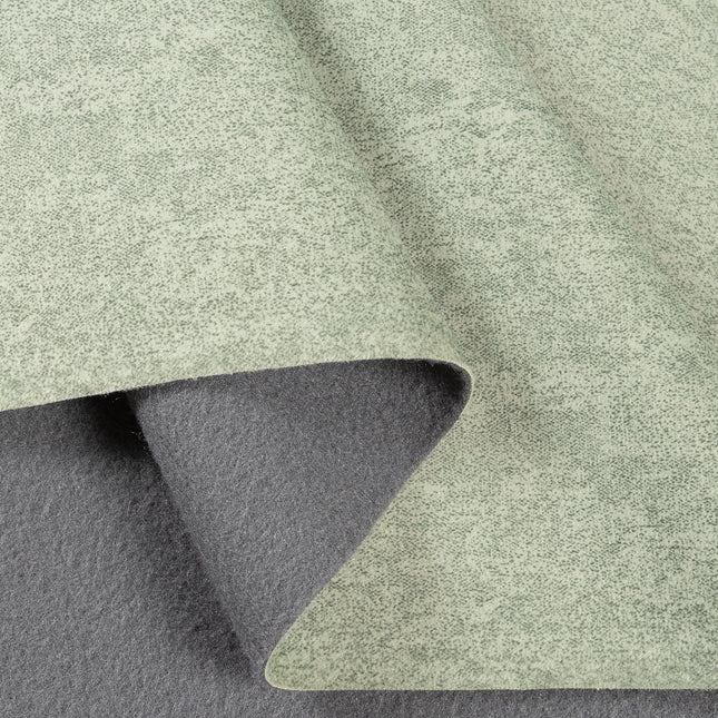 Sage Green Textured Water Repellent Suede Sofa and Chair Fabric