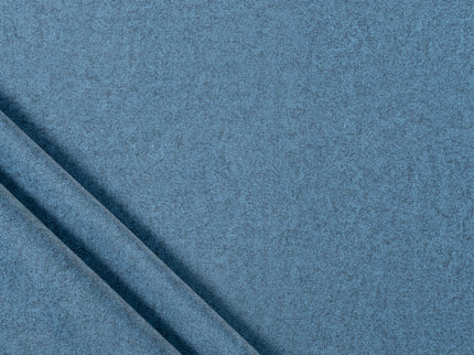 Deep denim Plain Suede Sofa and Chair Fabric