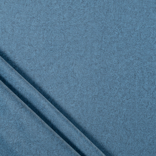 Deep denim Plain Suede Sofa and Chair Fabric