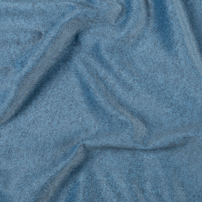 Deep denim Plain Suede Sofa and Chair Fabric