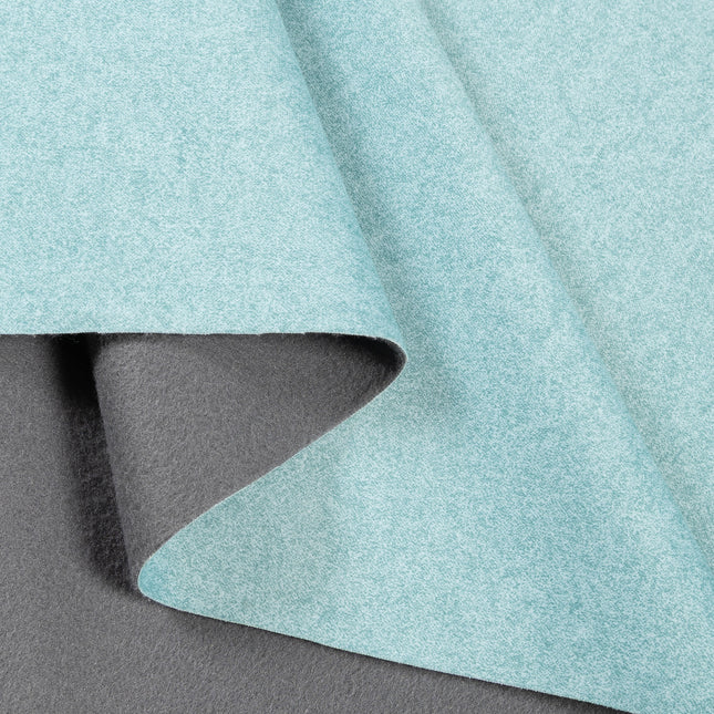 Seafoam Green Plain Suede Sofa and Chair Fabric