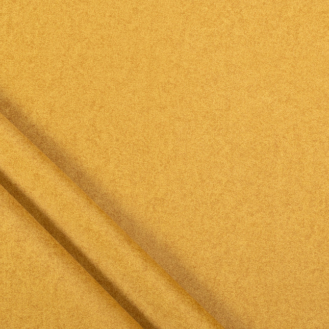 Golden Musturd Plain Suede Sofa and Chair Fabric
