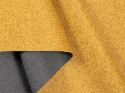 Golden Musturd Plain Suede Sofa and Chair Fabric