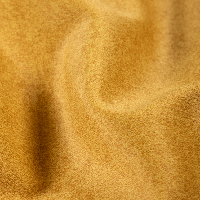 Golden Musturd Plain Suede Sofa and Chair Fabric