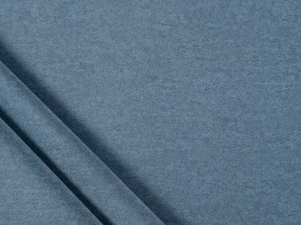 Denim Blue Textured Water Repellent Suede Sofa and Chair Fabric