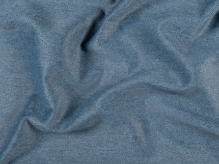 Denim Blue Textured Water Repellent Suede Sofa and Chair Fabric