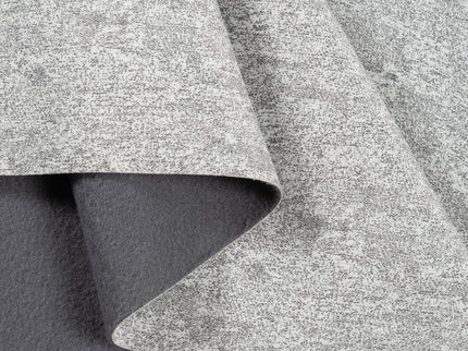 Smoke Grey Textured Water Repellent Suede Sofa and Chair Fabric