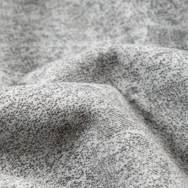 Smoke Grey Textured Water Repellent Suede Sofa and Chair Fabric