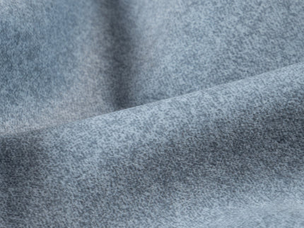 Smokey Blue Plain Suede Sofa and Chair Fabric