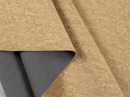 Golden sand Textured Water Repellent Suede Sofa and Chair Fabric