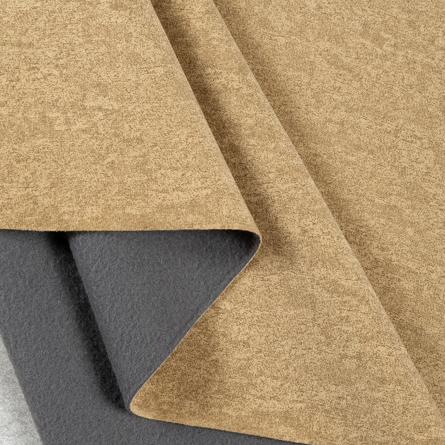 Golden sand Textured Water Repellent Suede Sofa and Chair Fabric