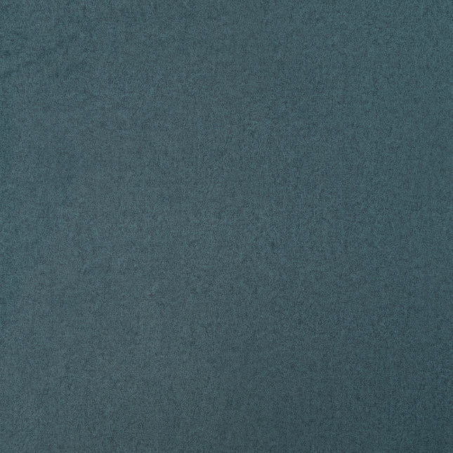 Deep teal Plain Suede Sofa and Chair Fabric