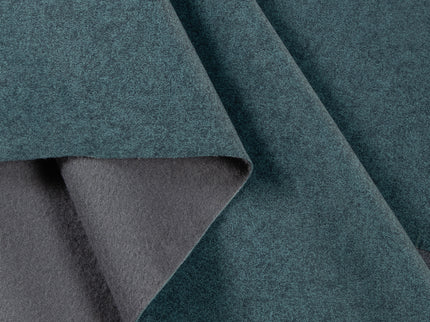 Deep teal Plain Suede Sofa and Chair Fabric