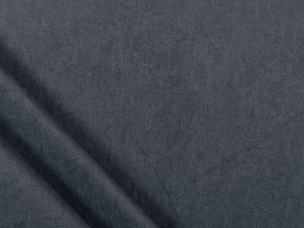 Dark Bluish Grey Textured Water Repellent Suede Sofa and Chair Fabric