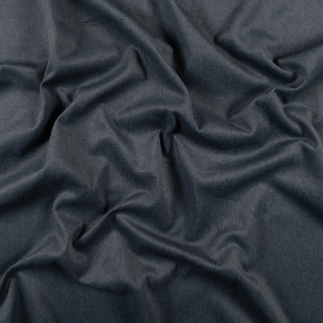 Dark Bluish Grey Textured Water Repellent Suede Sofa and Chair Fabric