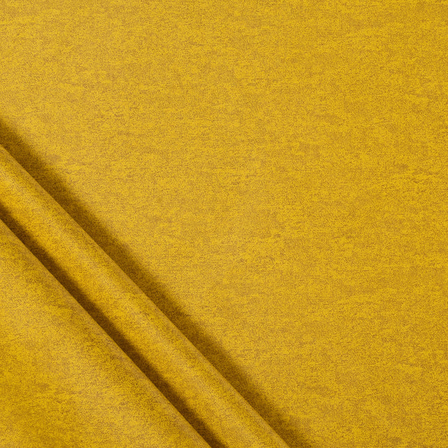 Golden Ochre Textured Water Repellent Suede Sofa and Chair Fabric