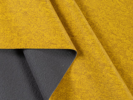 Golden Ochre Textured Water Repellent Suede Sofa and Chair Fabric