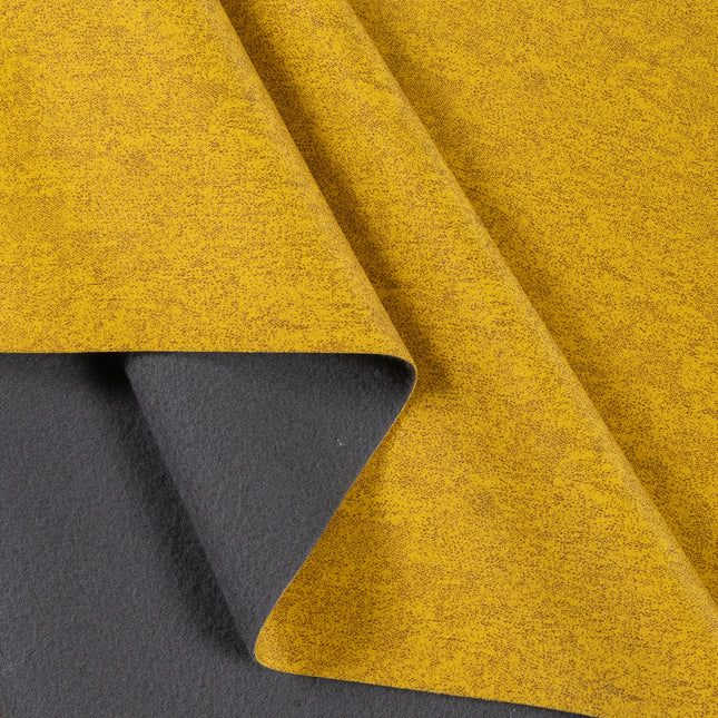 Golden Ochre Textured Water Repellent Suede Sofa and Chair Fabric