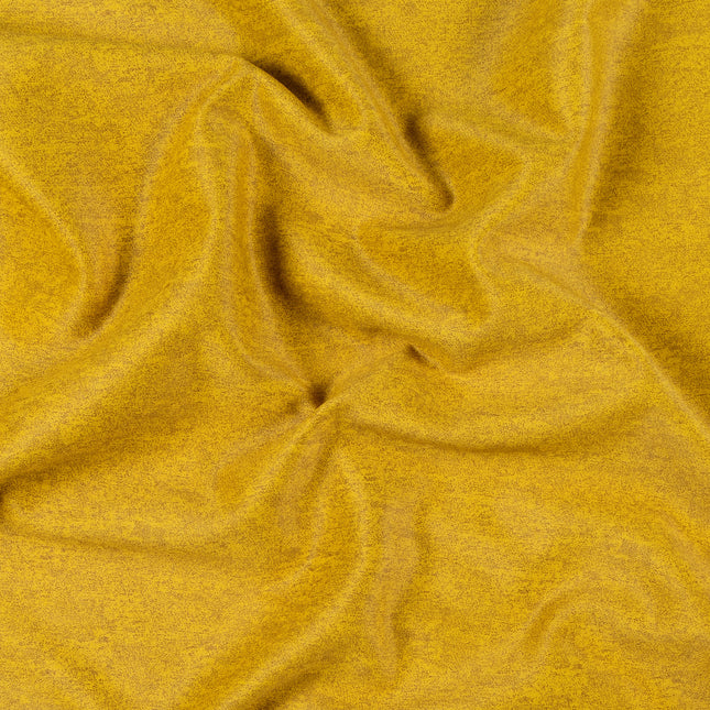 Golden Ochre Textured Water Repellent Suede Sofa and Chair Fabric
